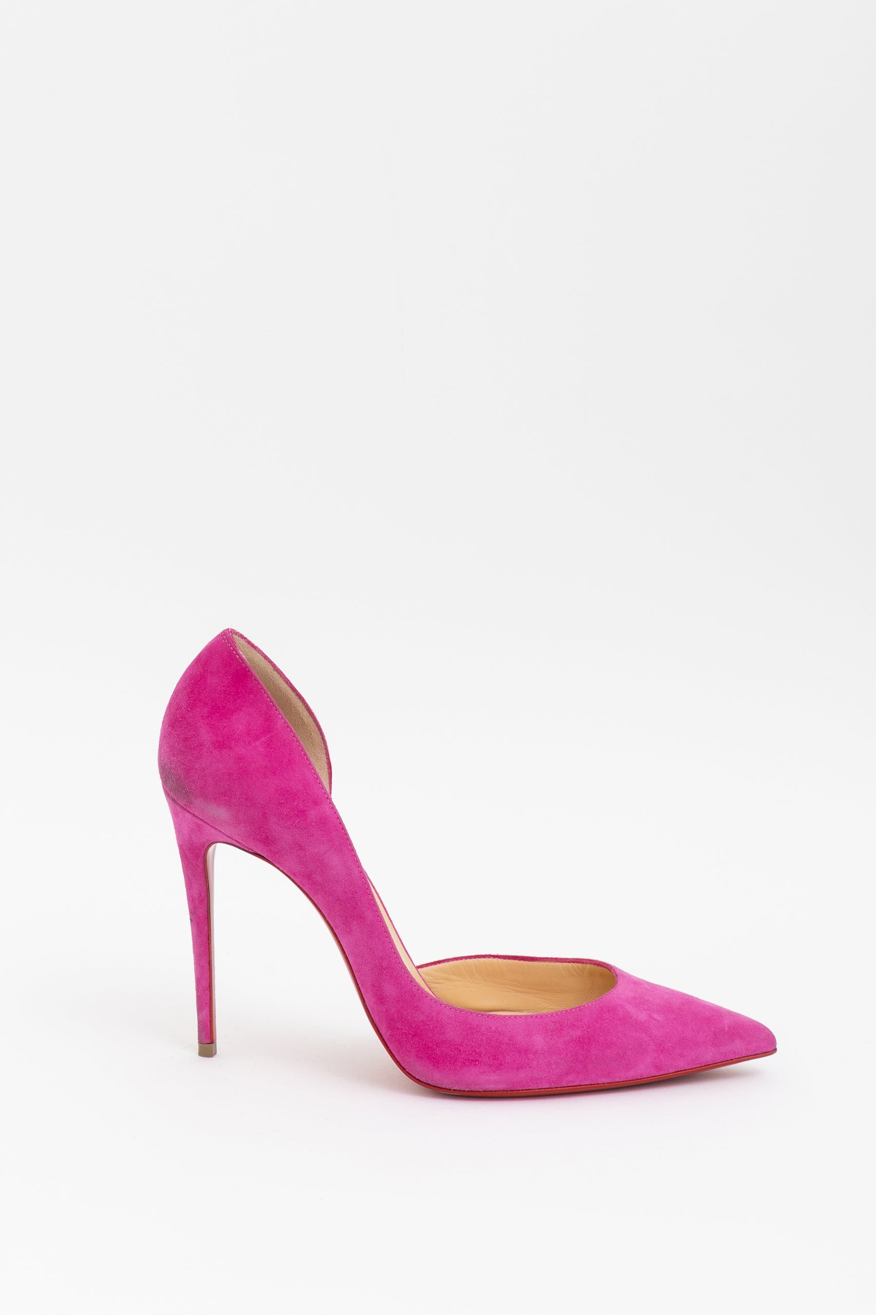 Suede Pointed Pumps