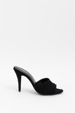 Boucle Heeled Mule