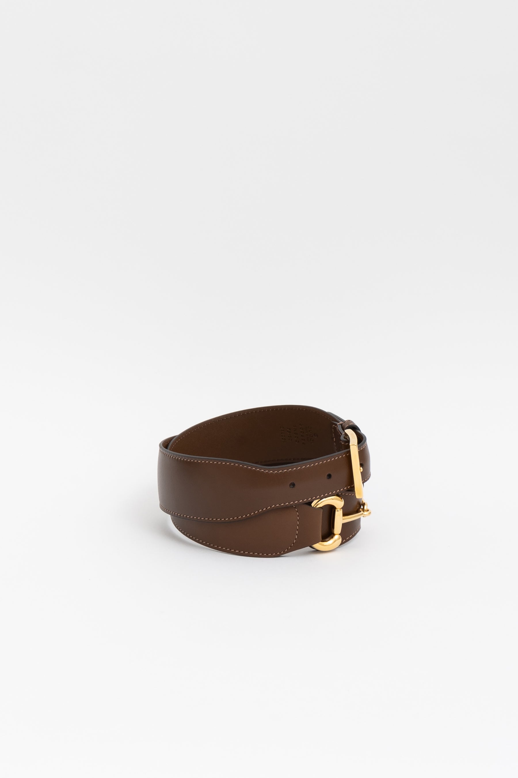 Horsebit Leather Belt