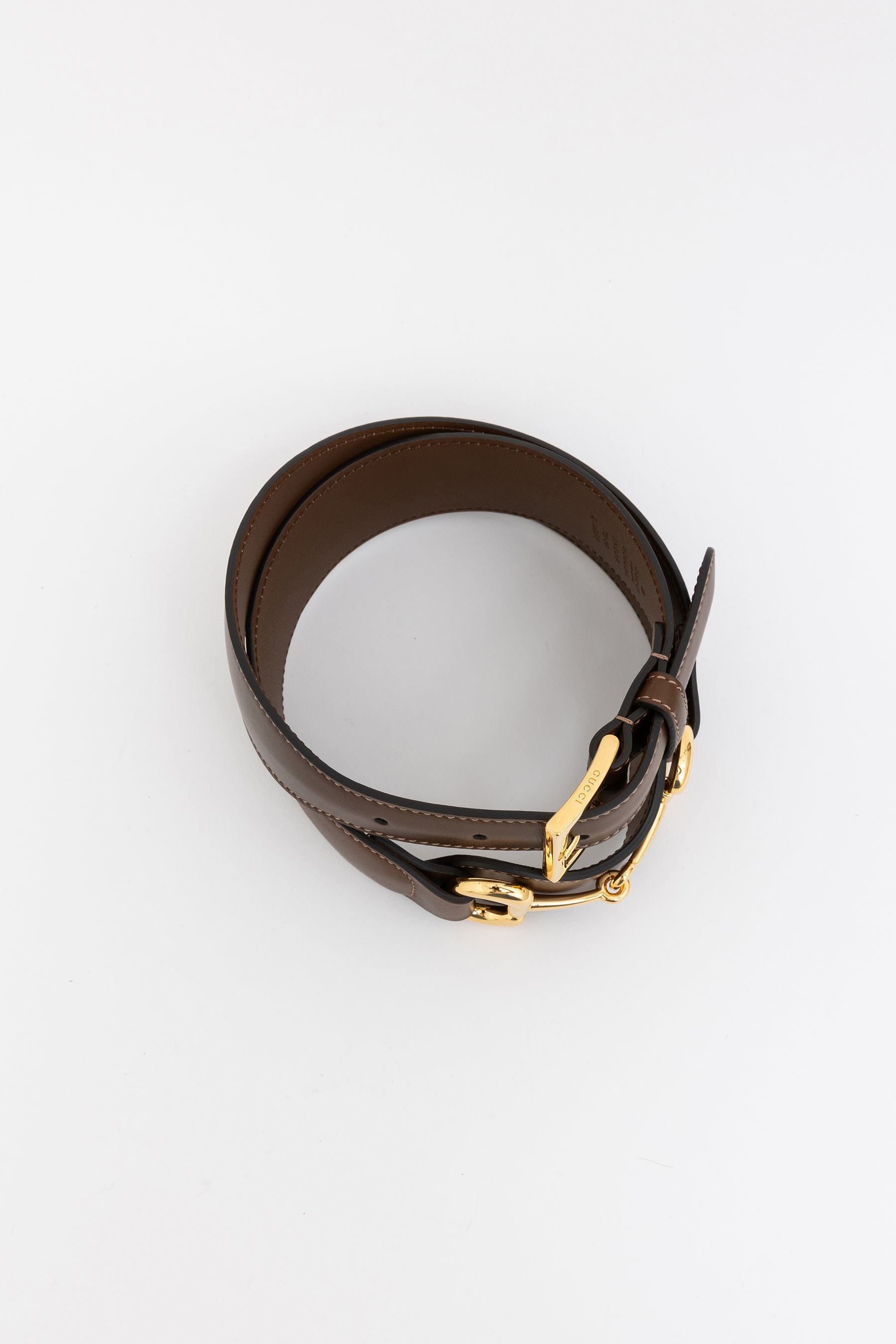 Horsebit Leather Belt