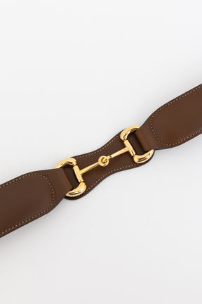 Horsebit Leather Belt