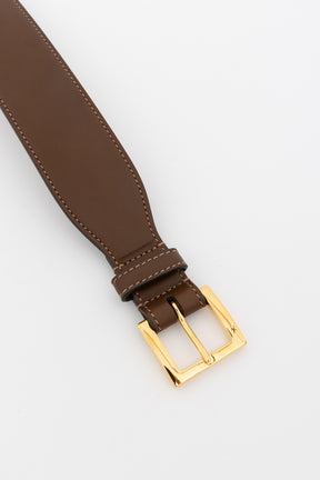 Horsebit Leather Belt