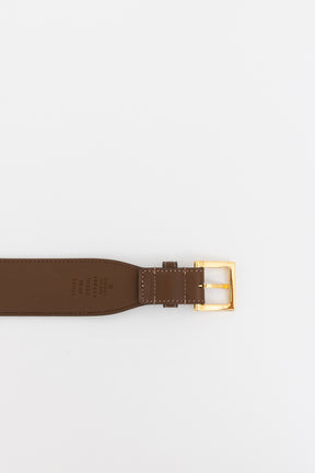 Horsebit Leather Belt