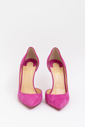 Suede Pointed Pumps