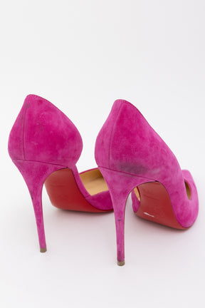 Suede Pointed Pumps