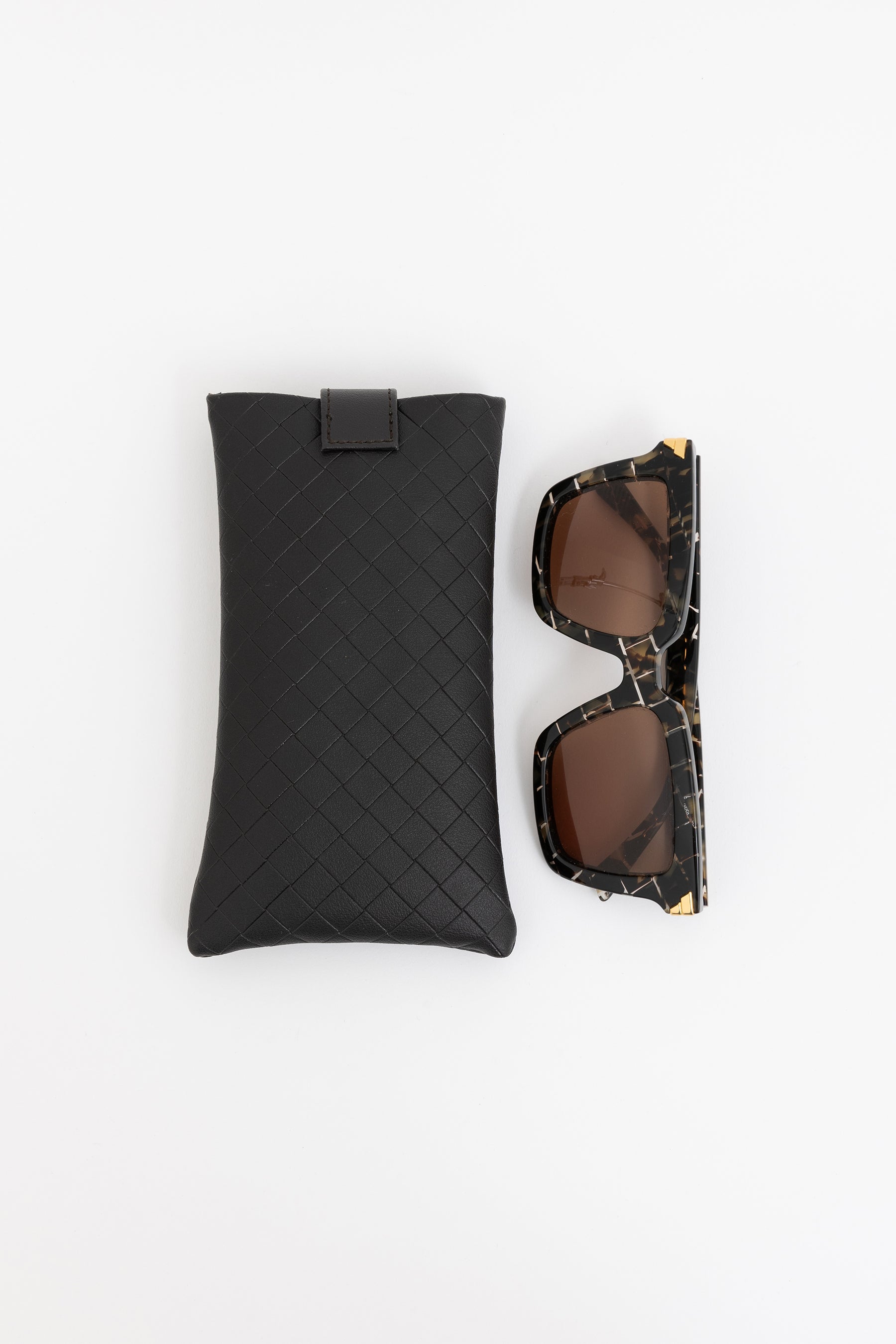 Tortoishell Square Frame Sunglasses