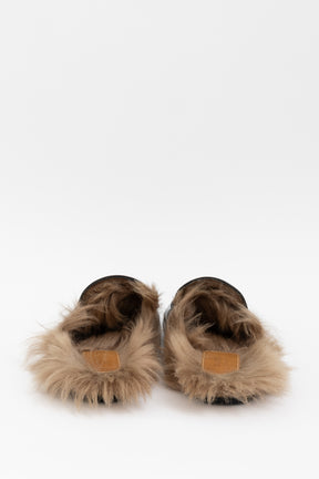 Fur Princetown Slippers