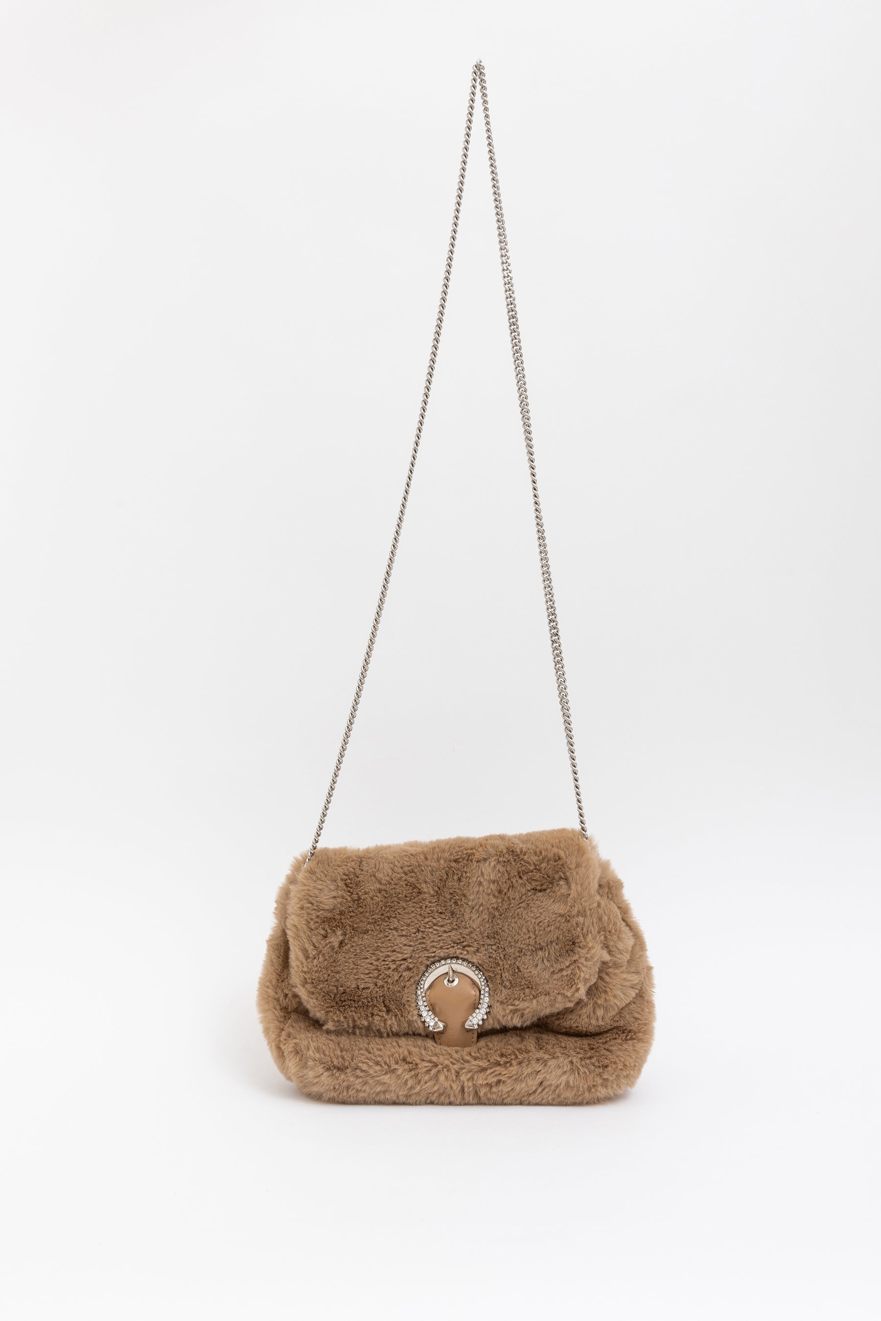 Madeline Faux-Fur Shoulder Bag