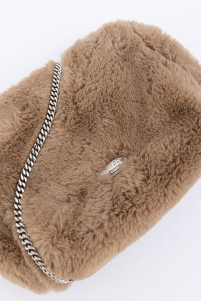 Madeline Faux-Fur Shoulder Bag