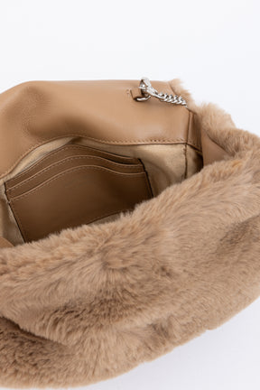 Madeline Faux-Fur Shoulder Bag