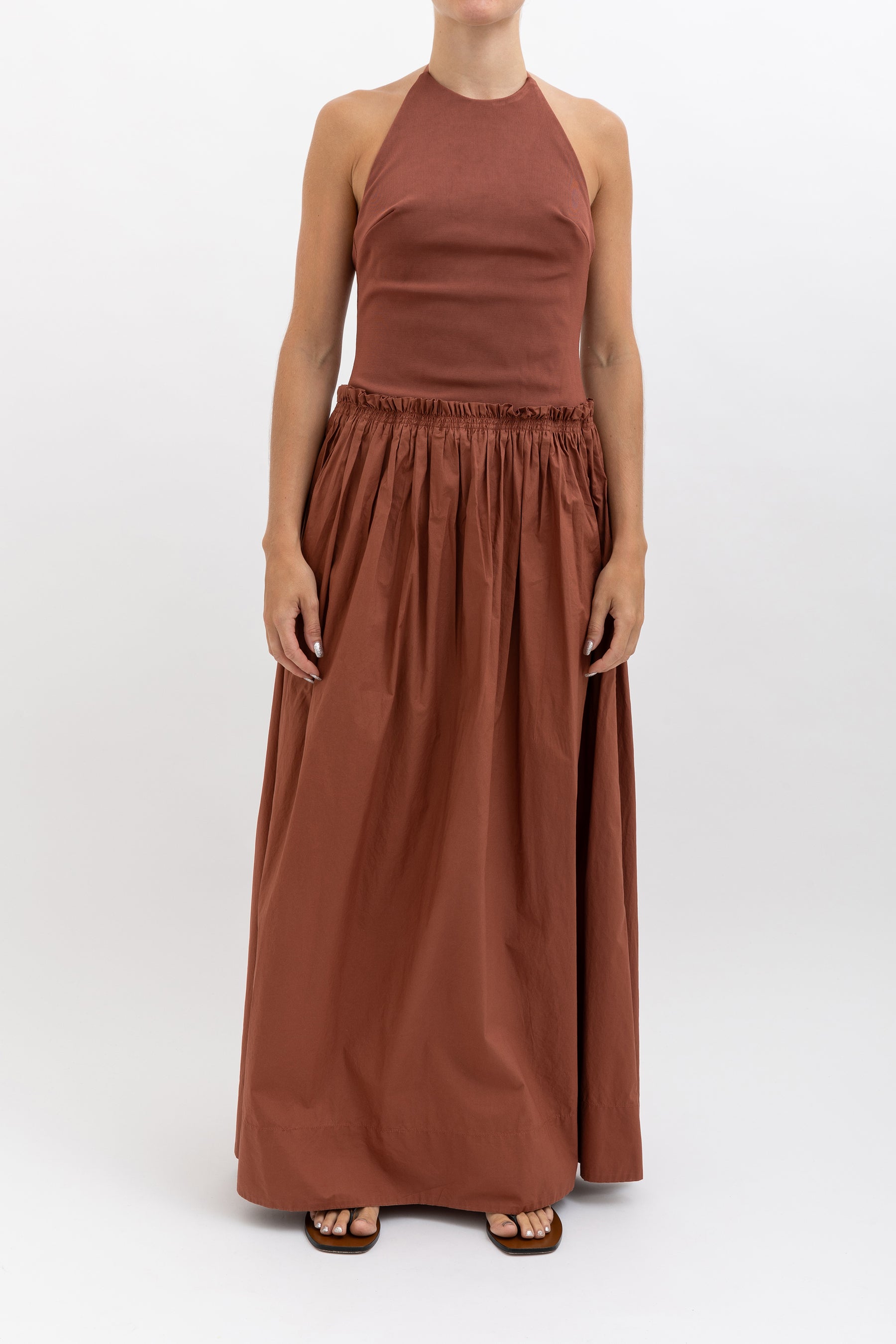 Halterneck Maxi Dress