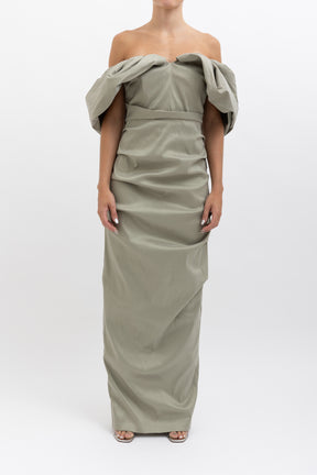 Frey Ruched Gown