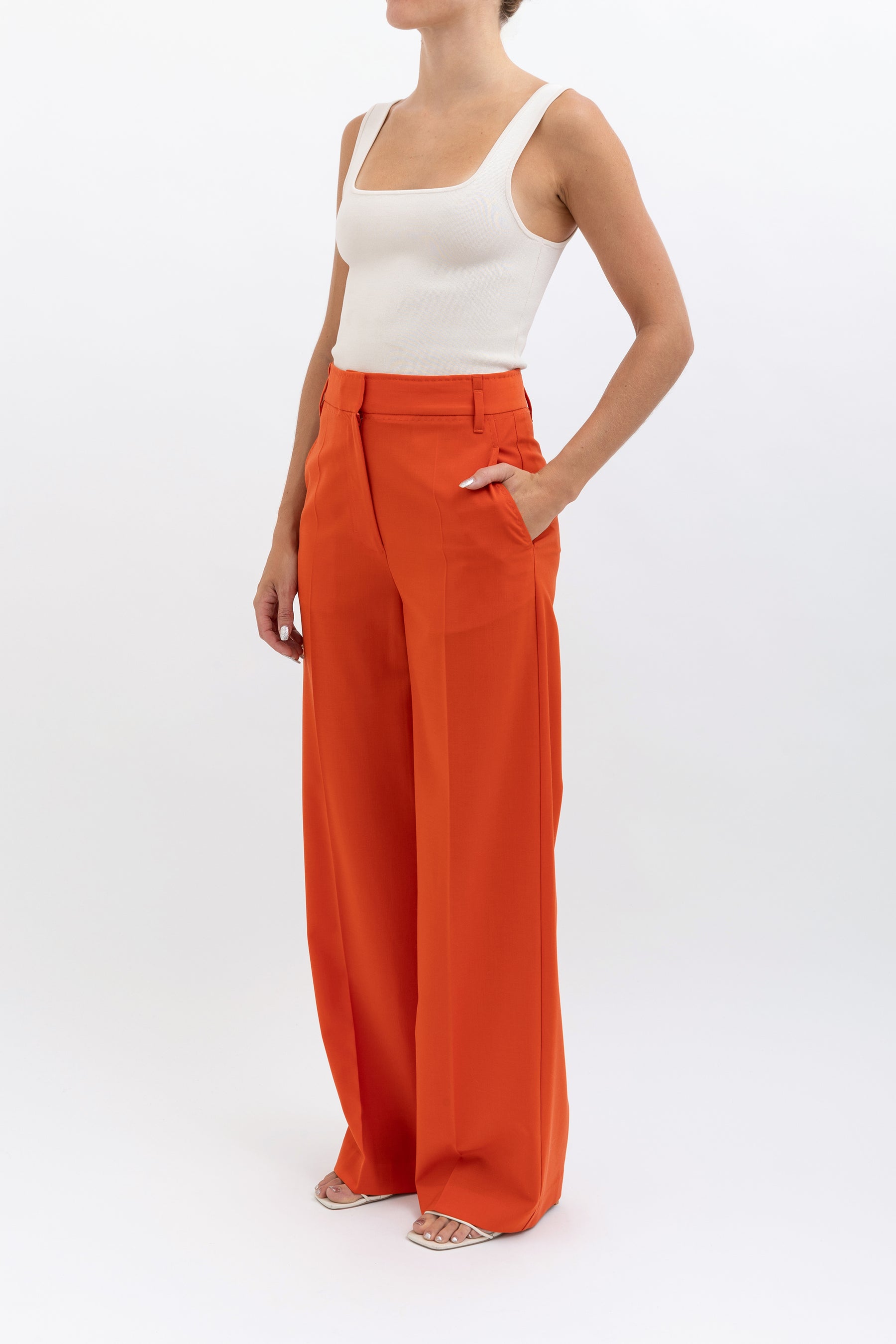 Isadora Tailored Pant Orange