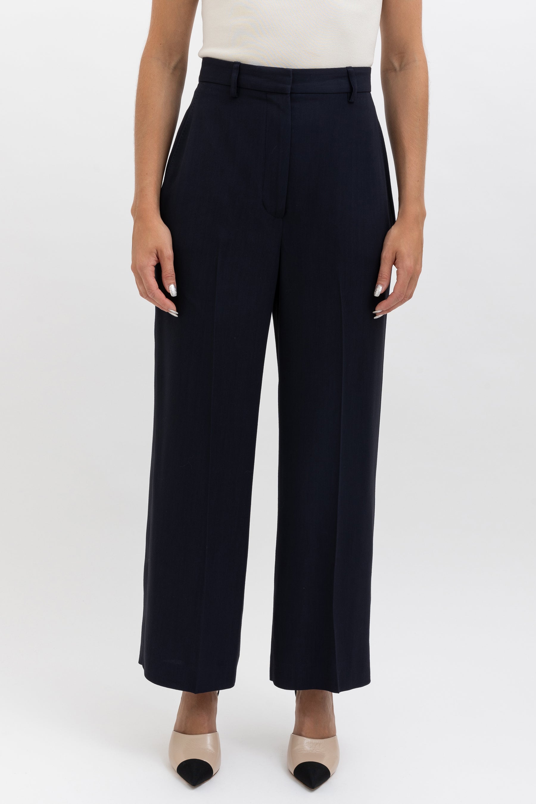 Tailored Cropped Trousers