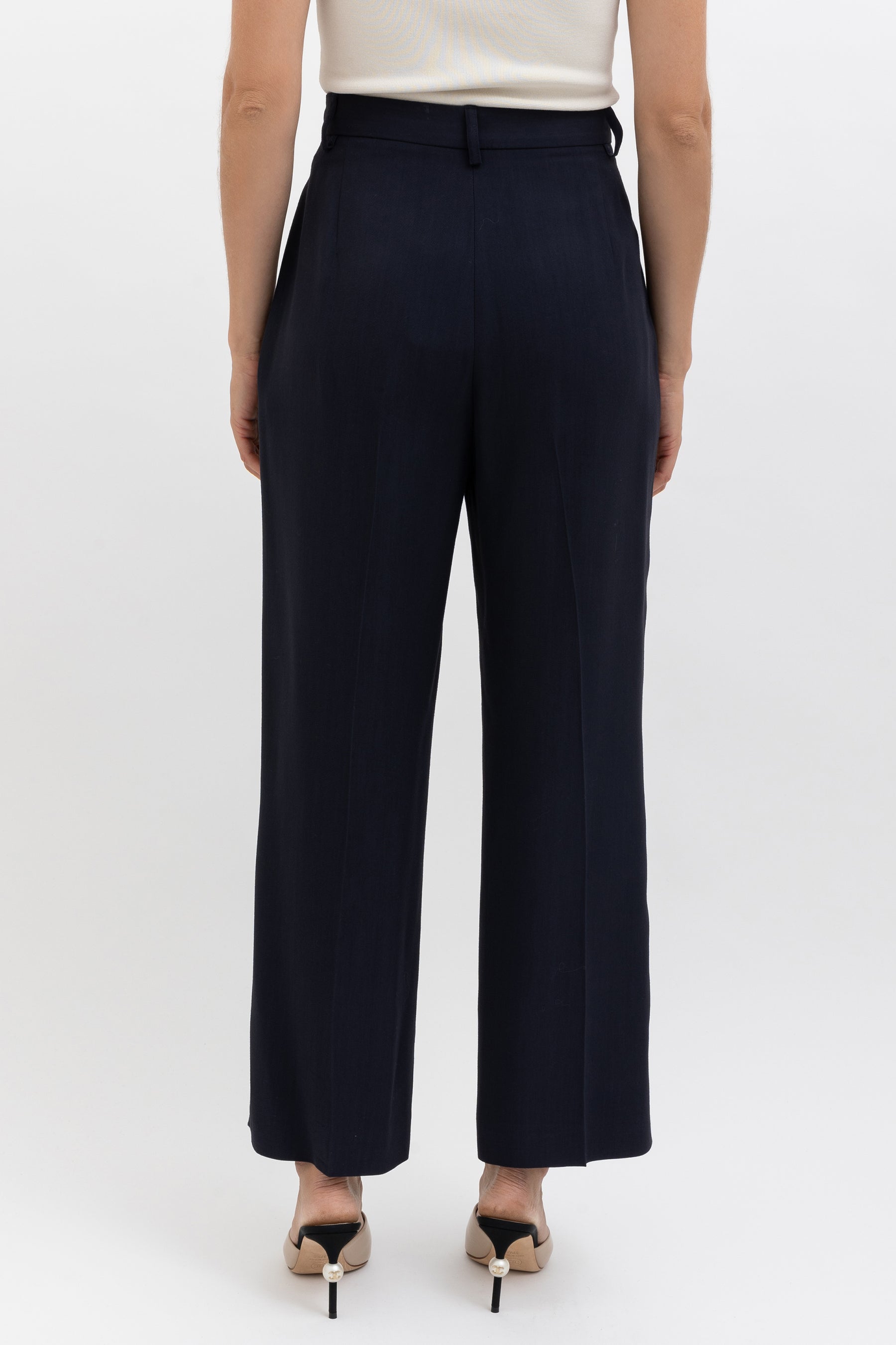 Tailored Cropped Trousers