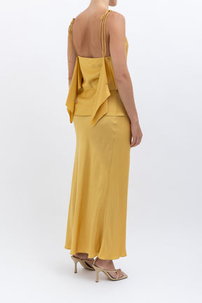 Silk Cami and Slip Skirt Set