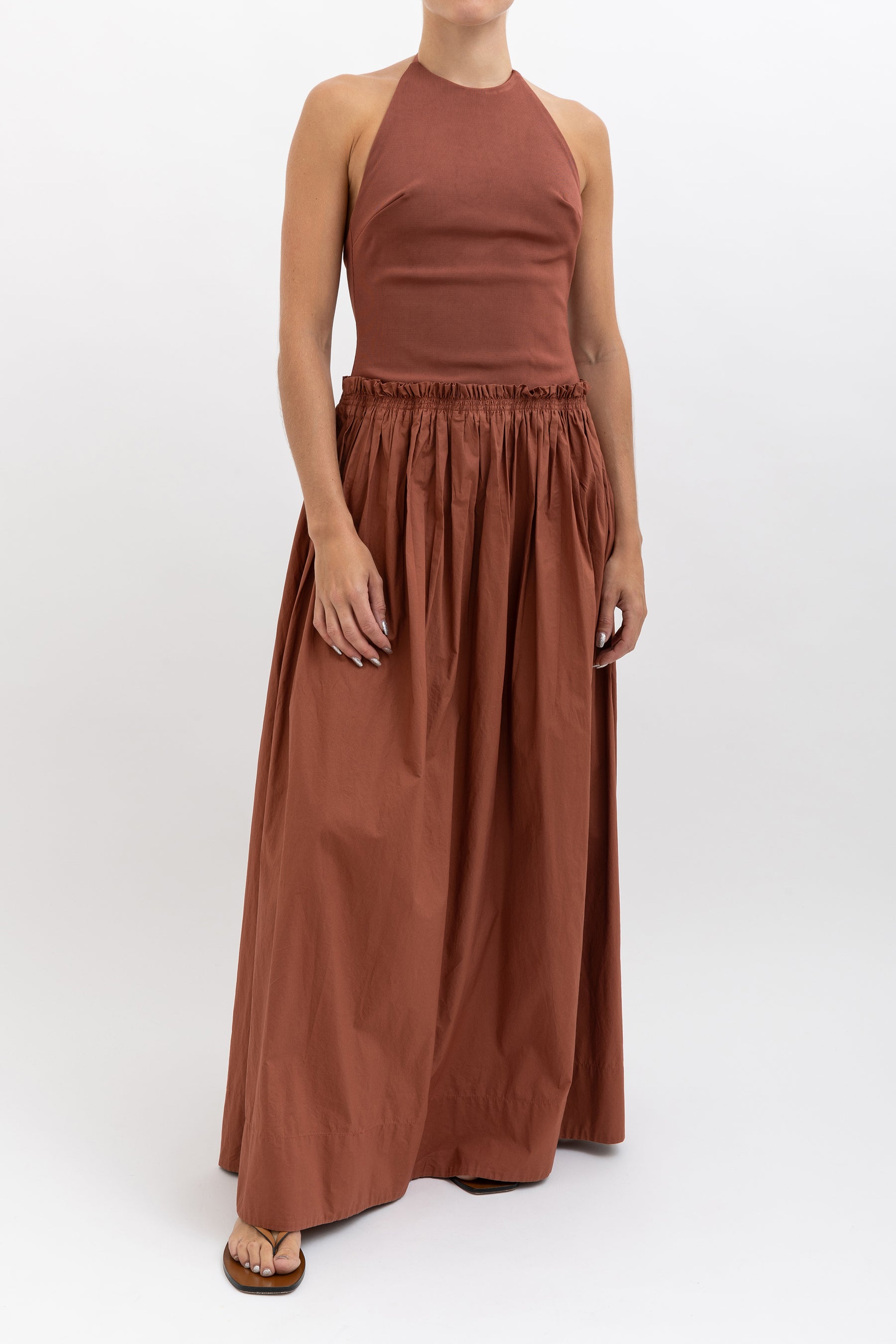 Halterneck Maxi Dress