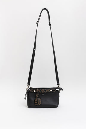 'By The Way' Small Black Leather Mini Boston Bag