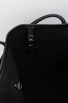 Neverfull MM Epi Leather Tote Black