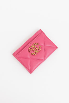 19 Hot Pink Card Holder