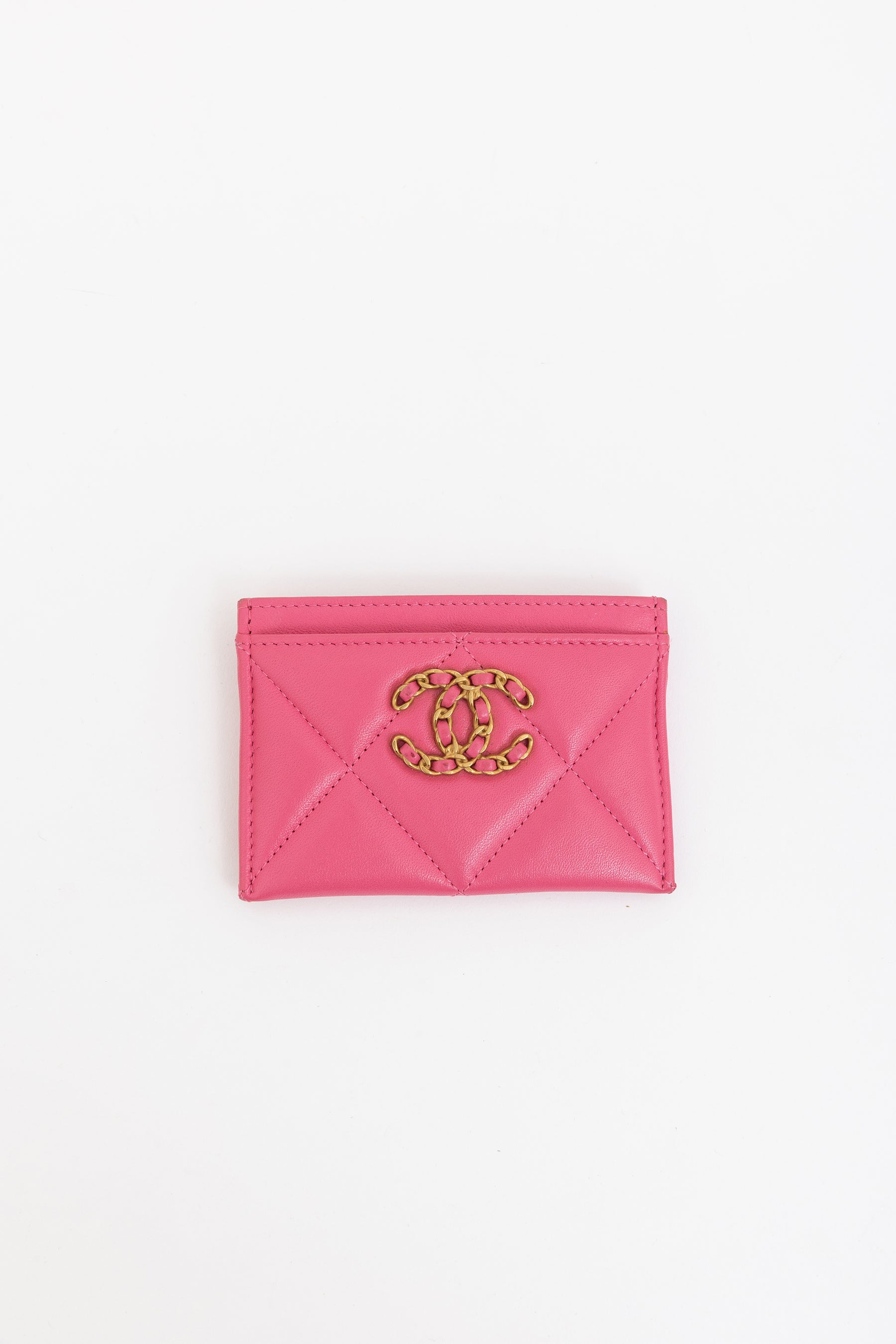 19 Hot Pink Card Holder