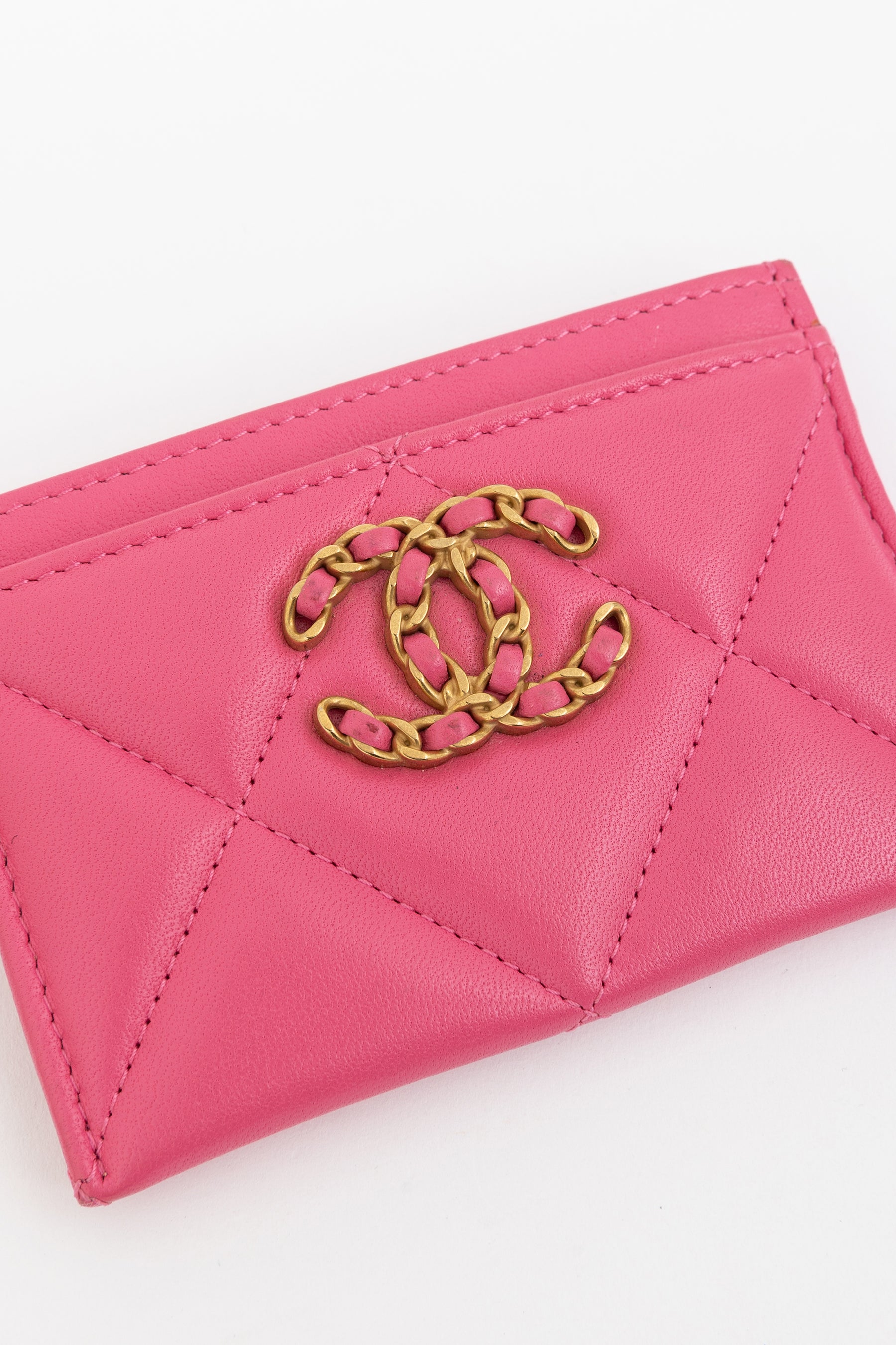 19 Hot Pink Card Holder