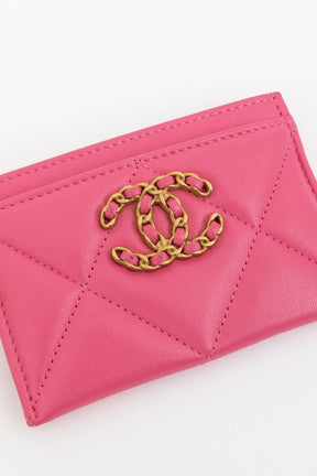 19 Hot Pink Card Holder