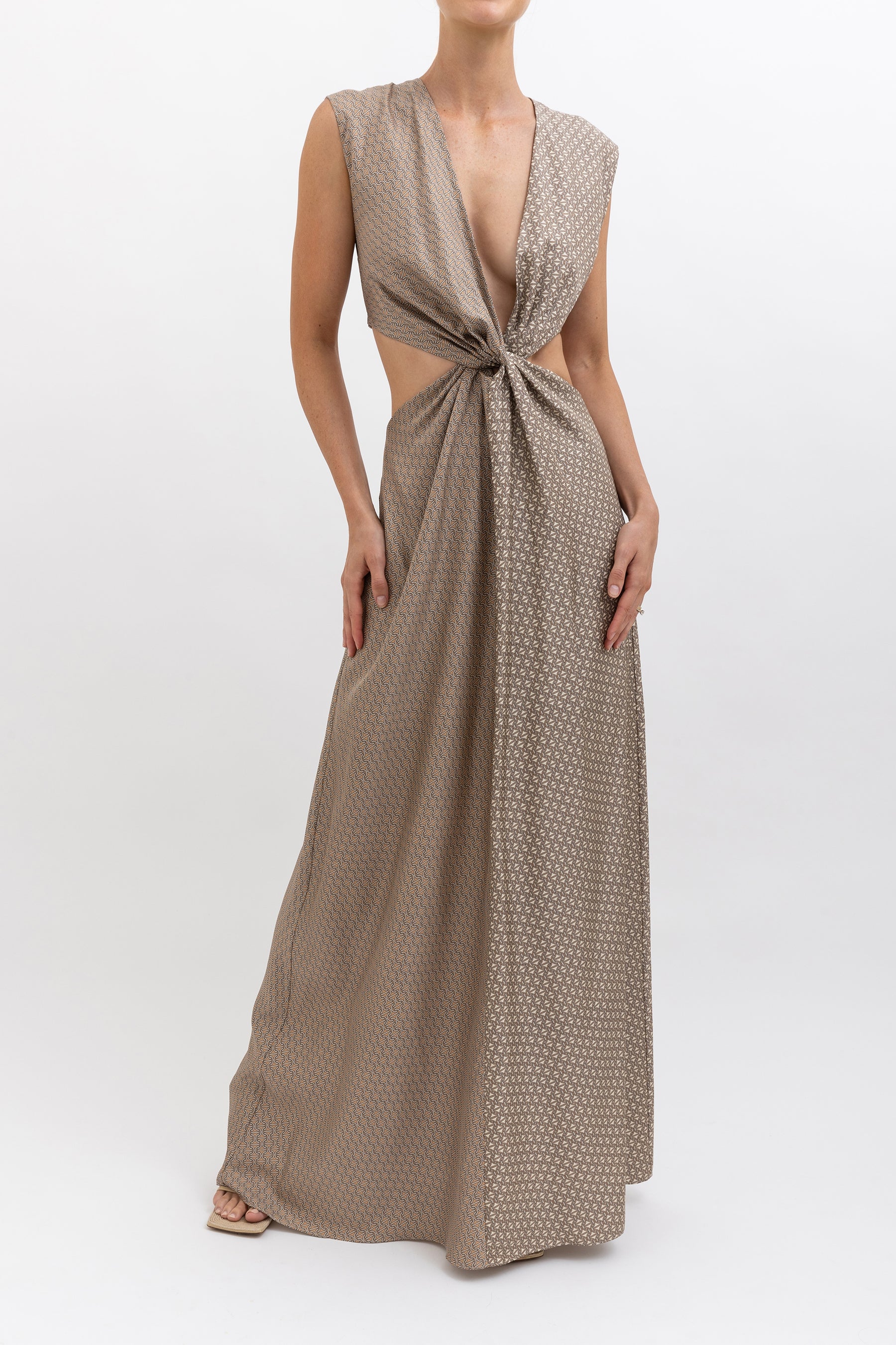 Linka Twist Maxi Dress