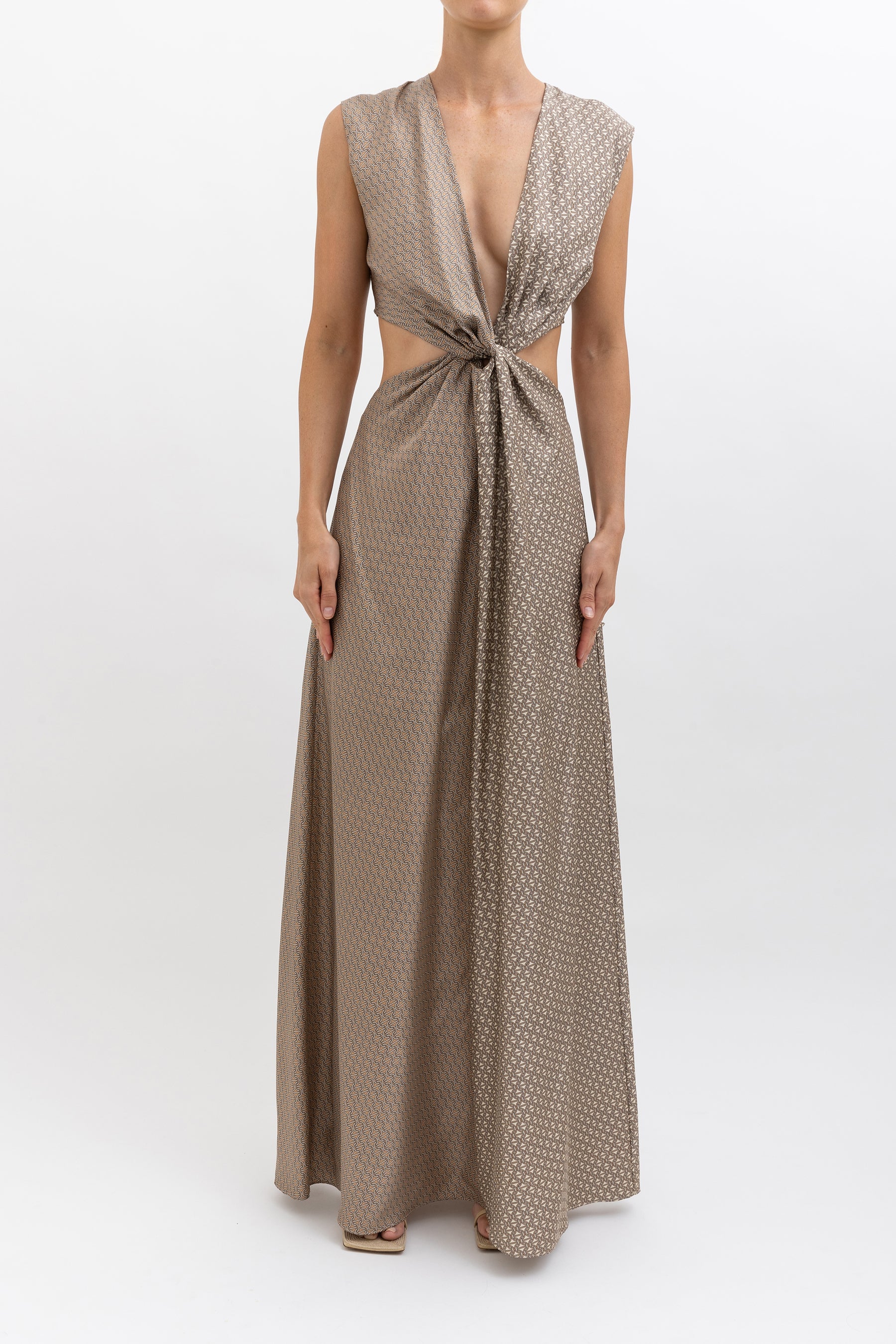 Linka Twist Maxi Dress