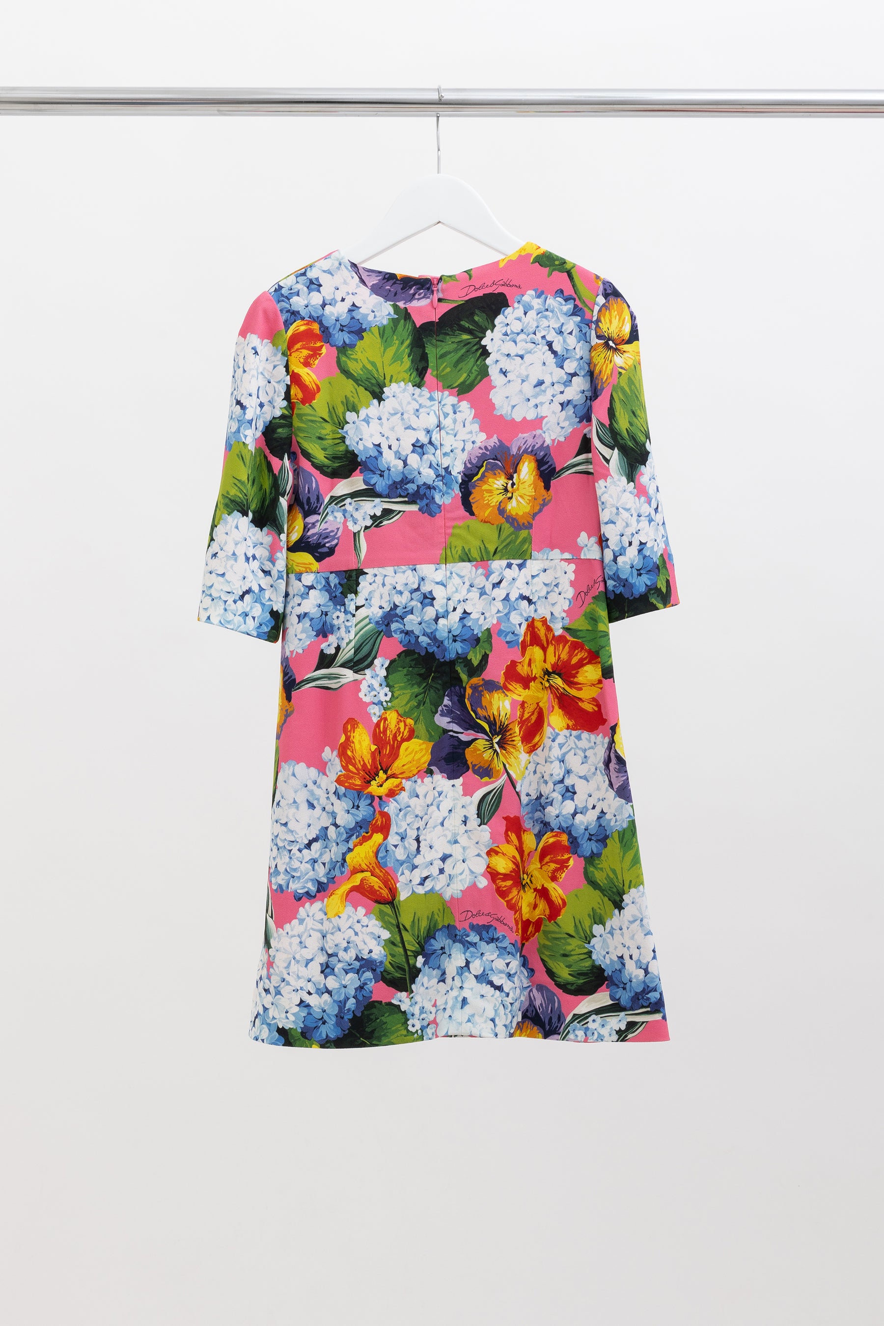 Kids Hydrangea Print Dress