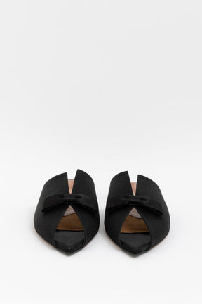 Tux Mule Open Toe Slides