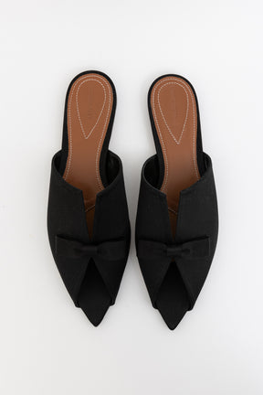 Tux Mule Open Toe Slides