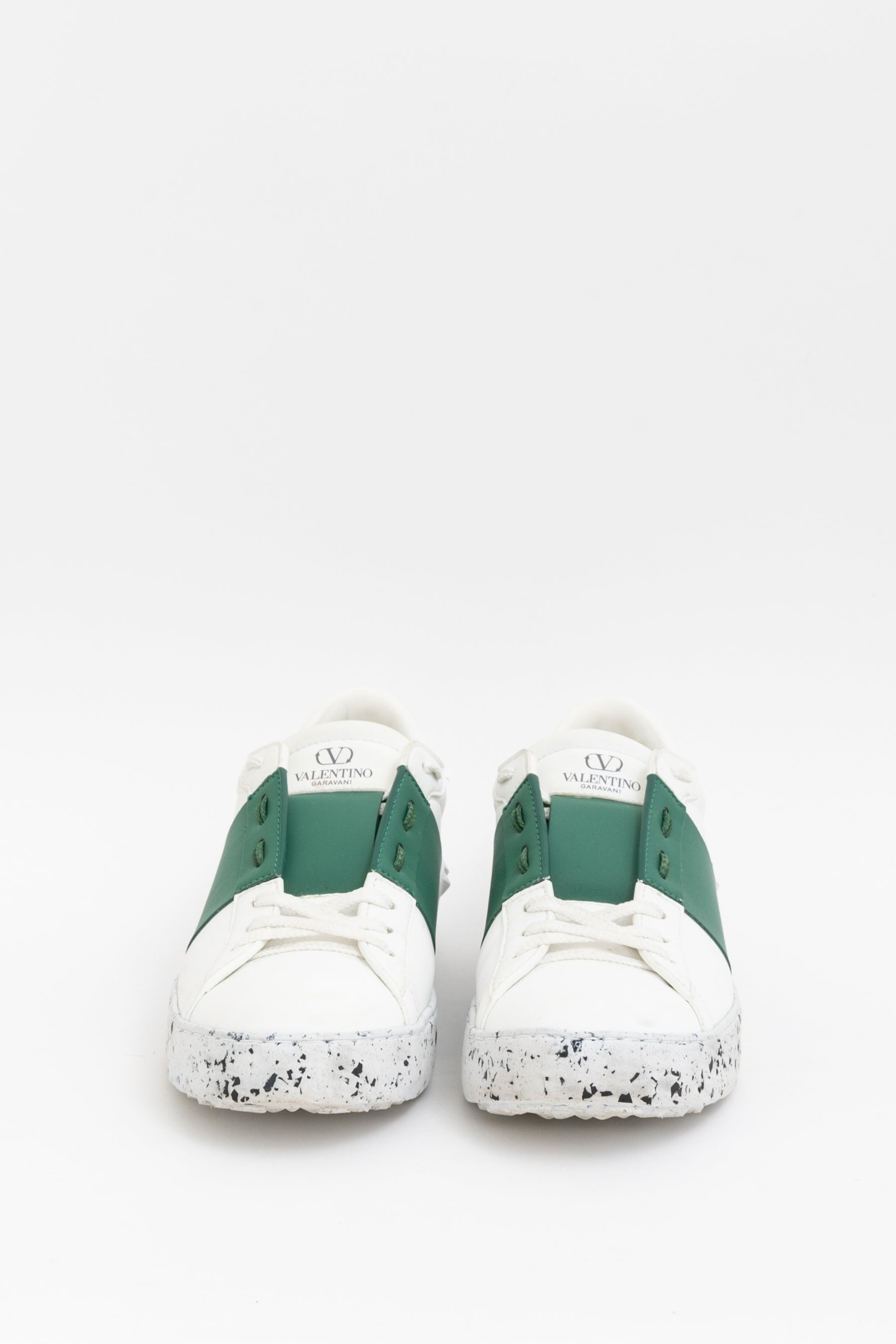 Two Tone Rockstud Sneakers