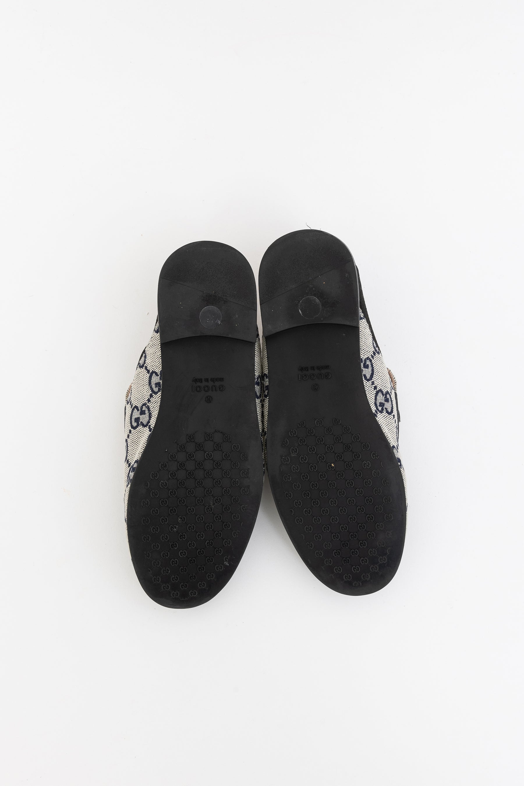 Kids Monogram Slingback Loafers