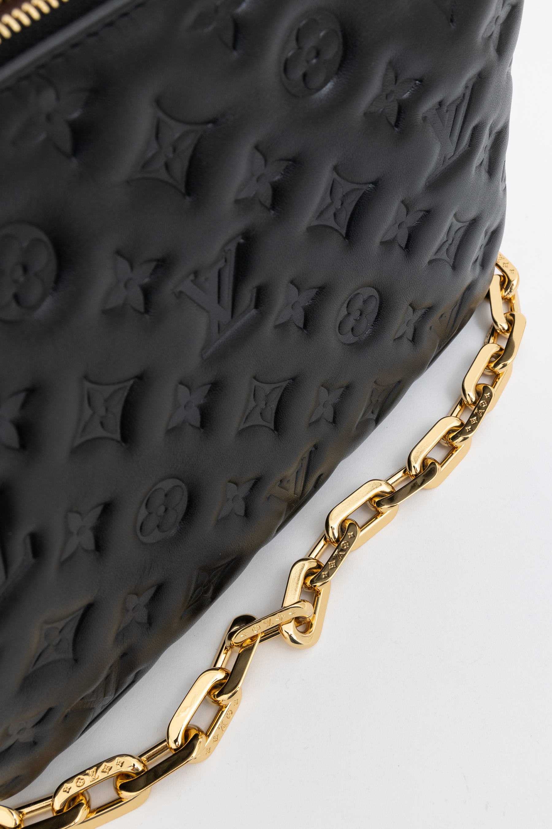 Embossed Monogram Coussin PM Bag