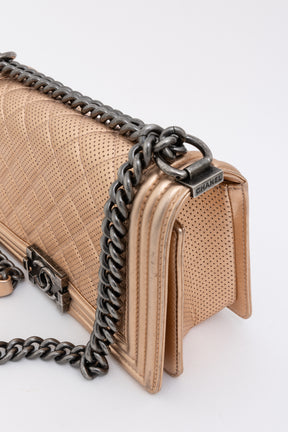 Perforated Medium Boy Bag