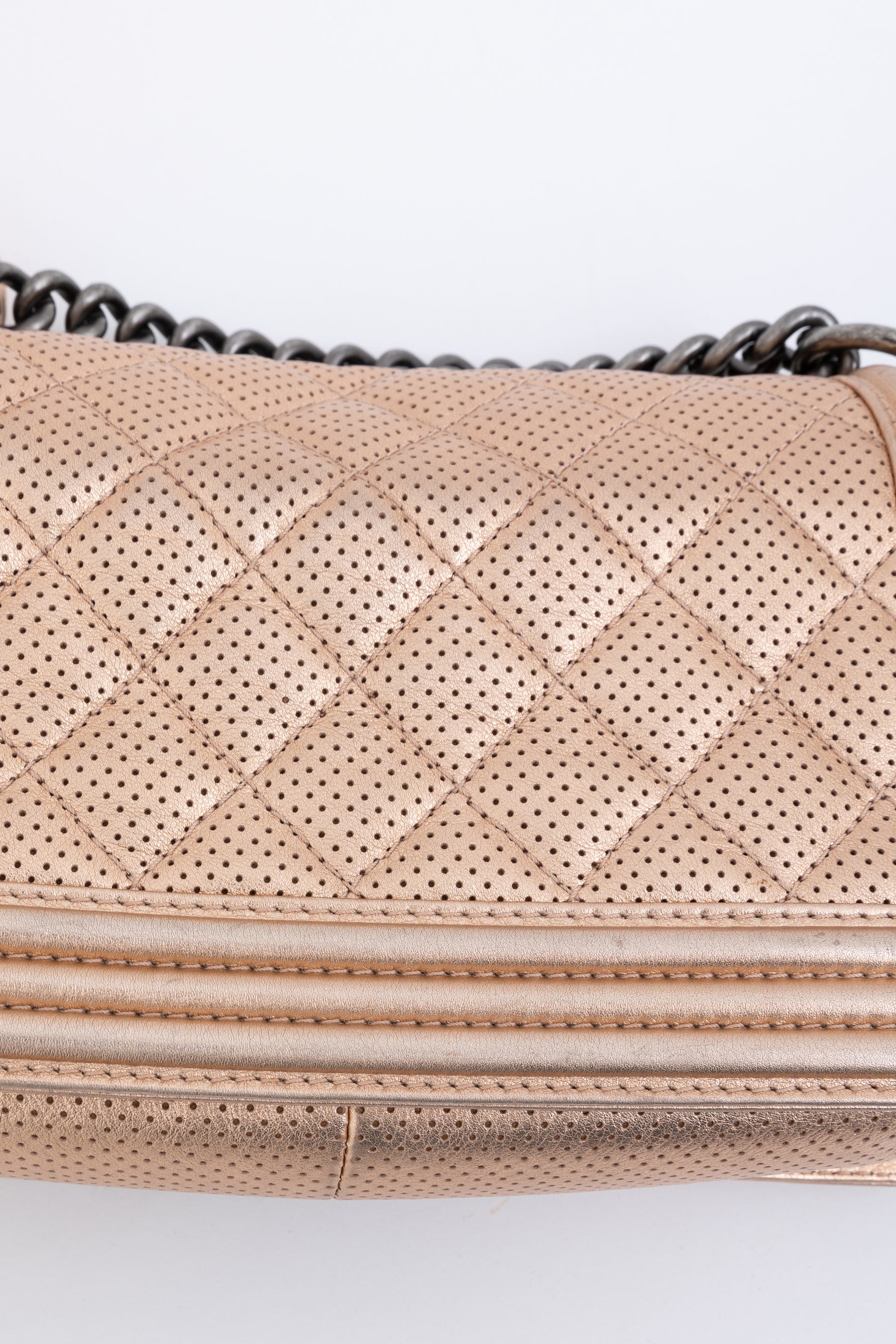 Perforated Medium Boy Bag