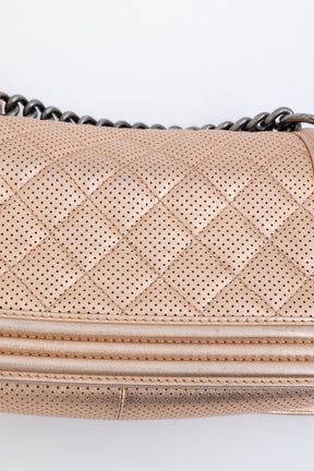 Perforated Medium Boy Bag