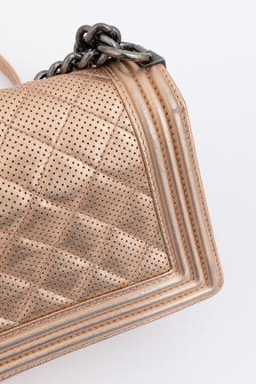 Perforated Medium Boy Bag