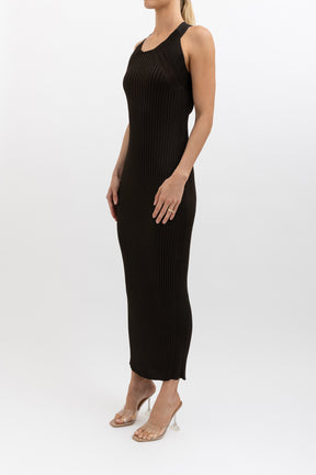 Sleeveless Knit Maxi Dress