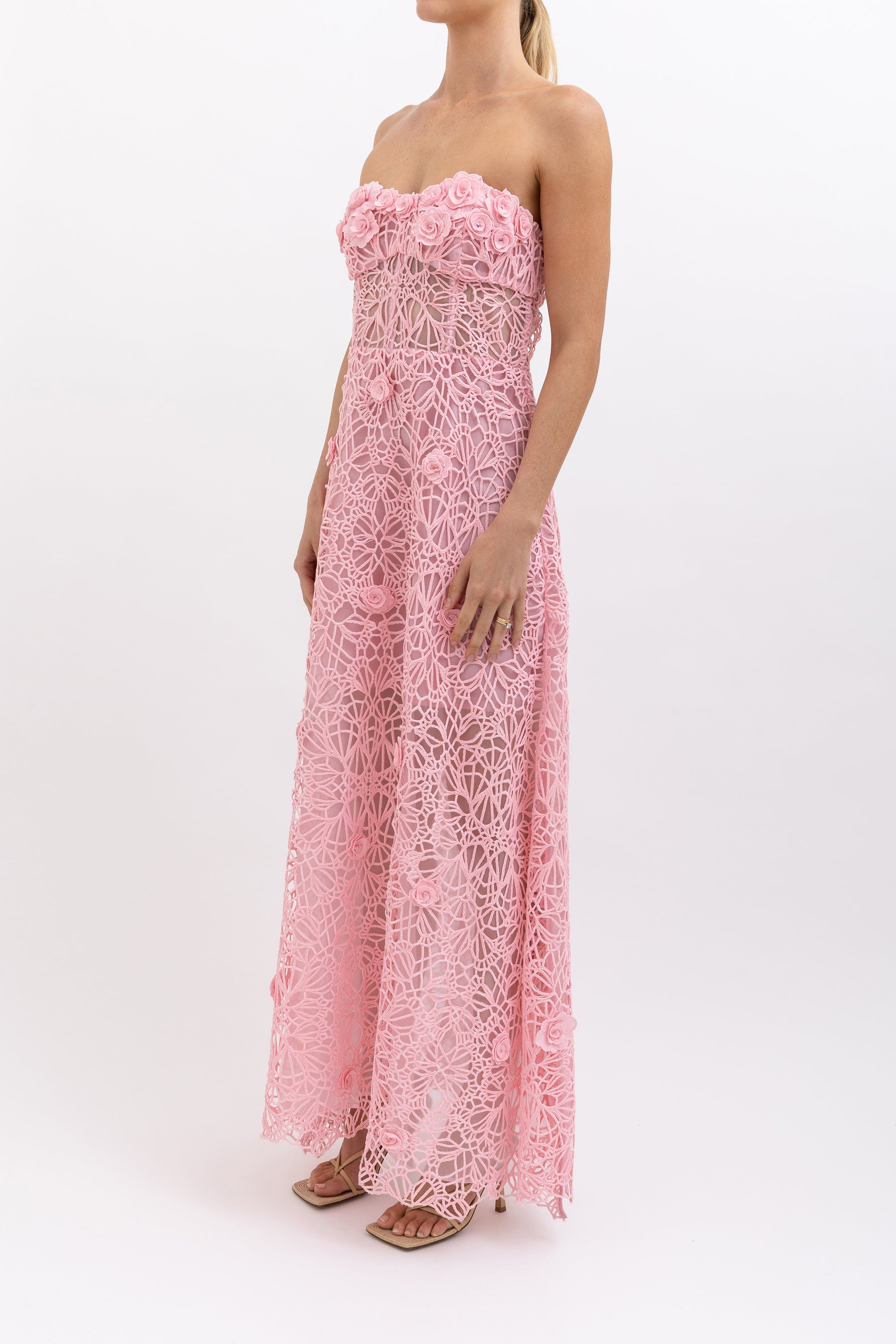 Tea Ceremony Maxi Dress Pink