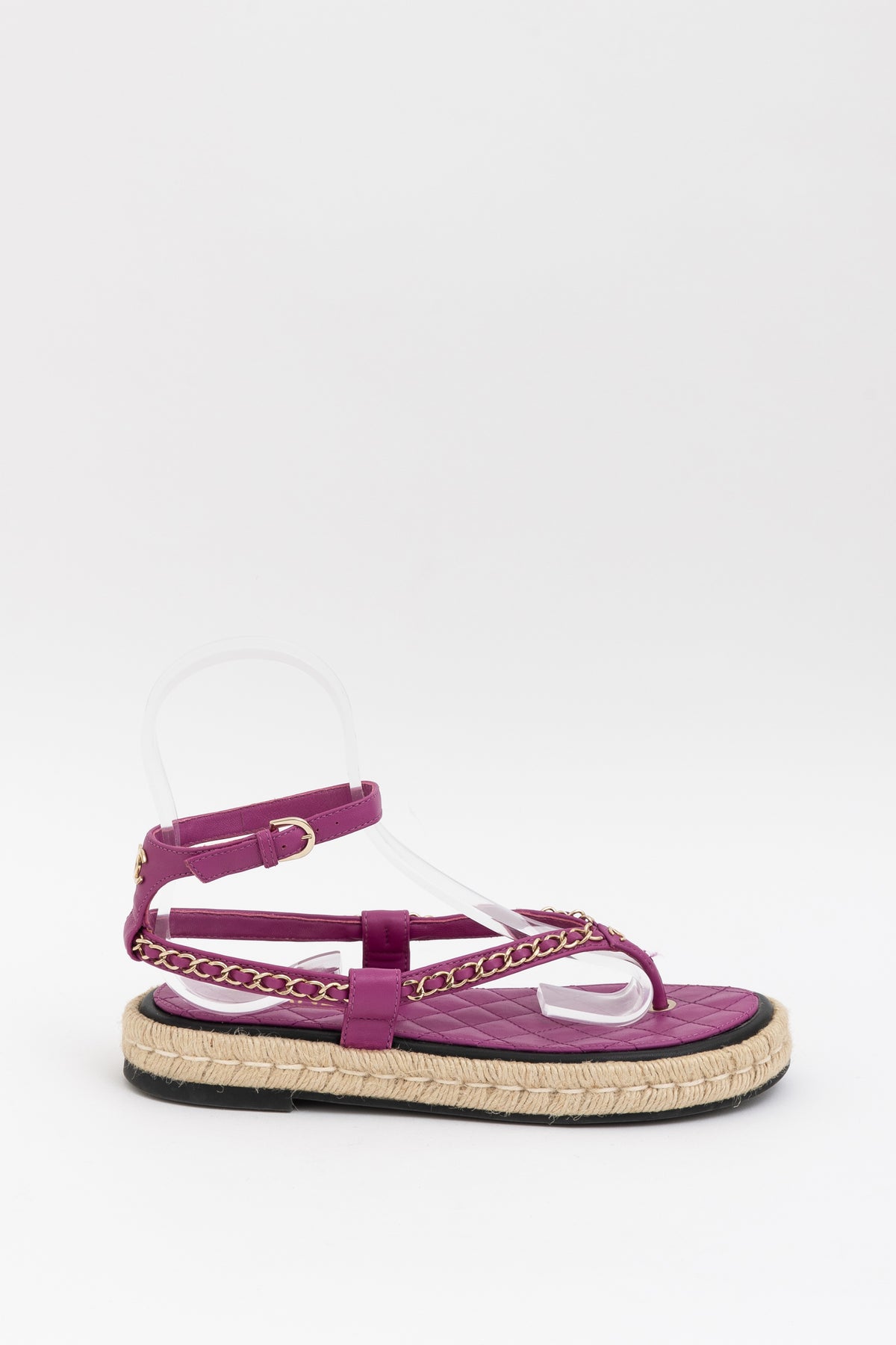 Chain Detail Thong Sandal