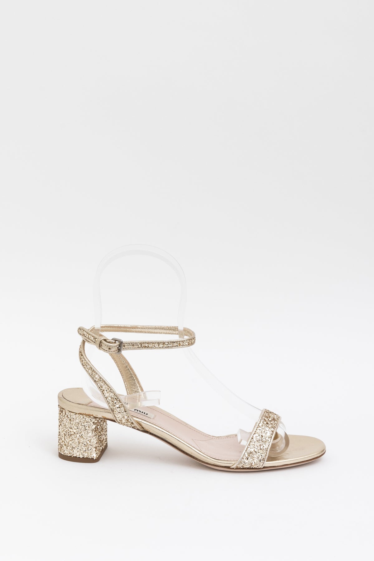 Glitter Strappy Sandals