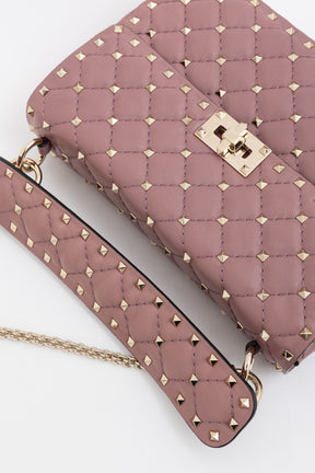 Rockstud Top Handle Bag