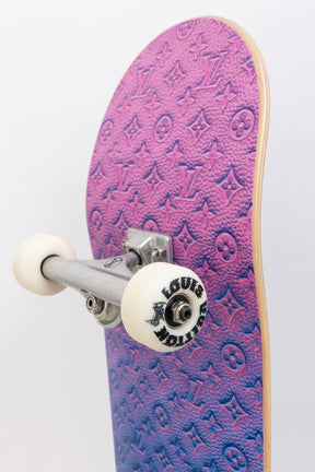 Virgil Abloh Neon LV Monogram Skateboard