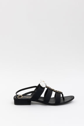 Bow Chain Detail Sandal