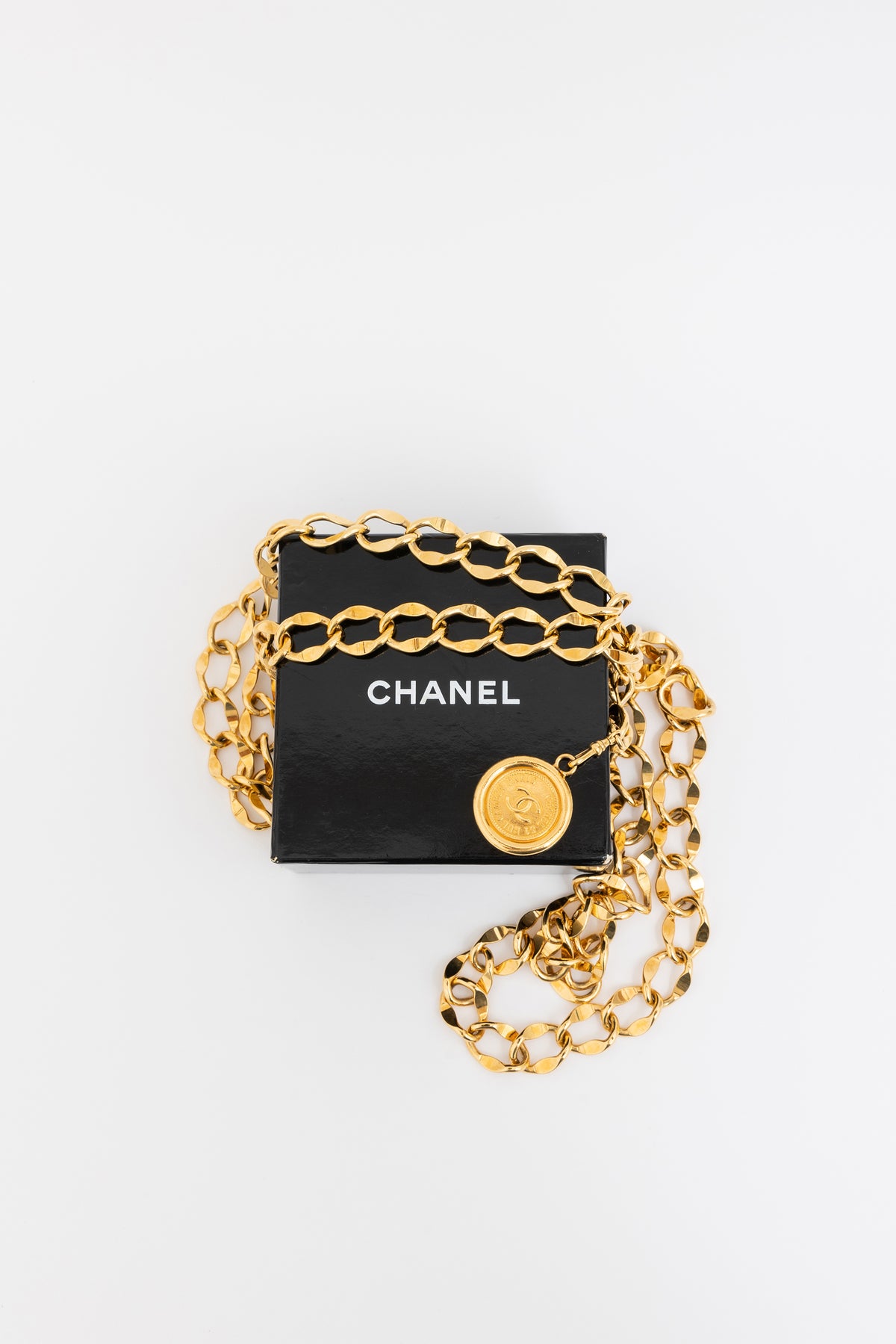 Vintage Gold Chain Link Belt