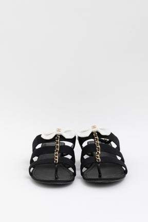 Bow Chain Detail Sandal