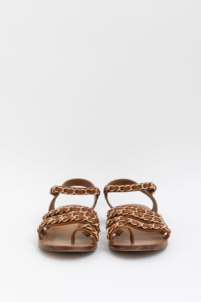 Chain Flat Sandals