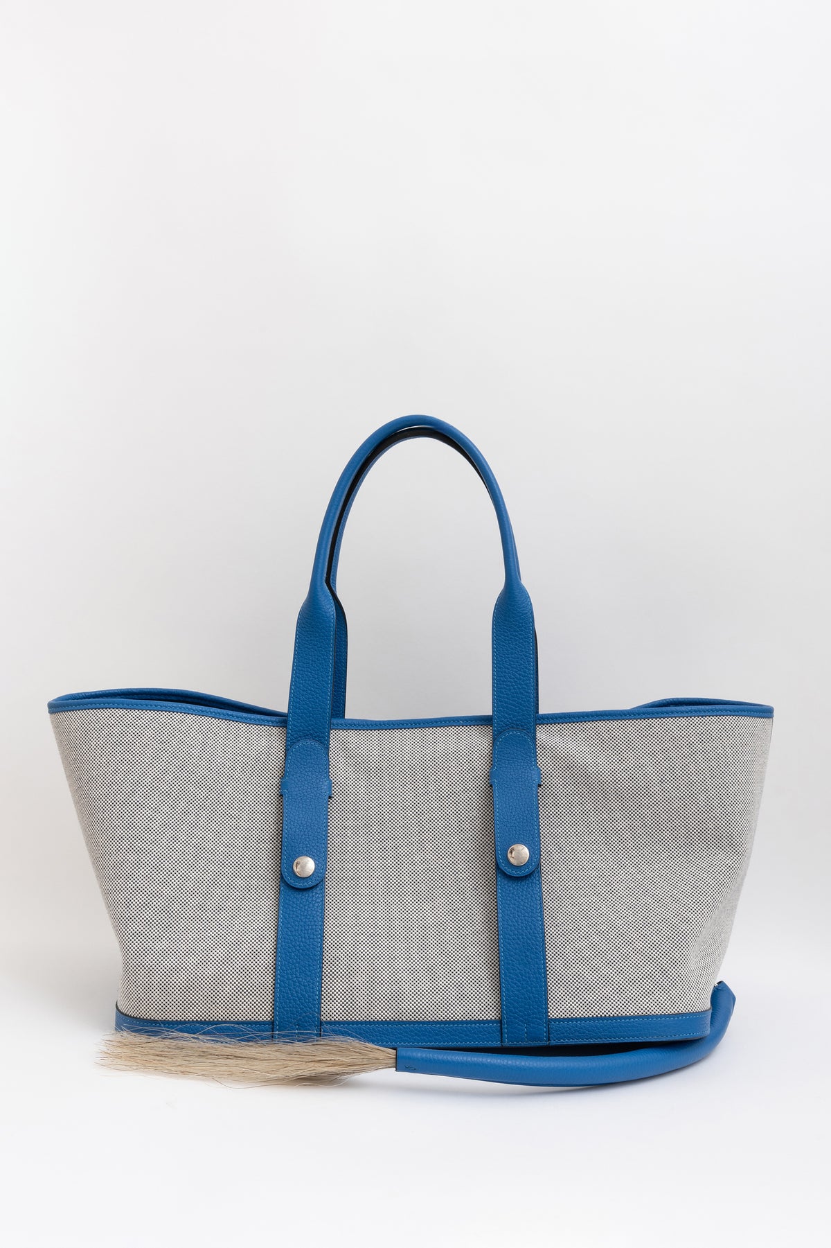 Tote Bag with Pony Hair Tassel